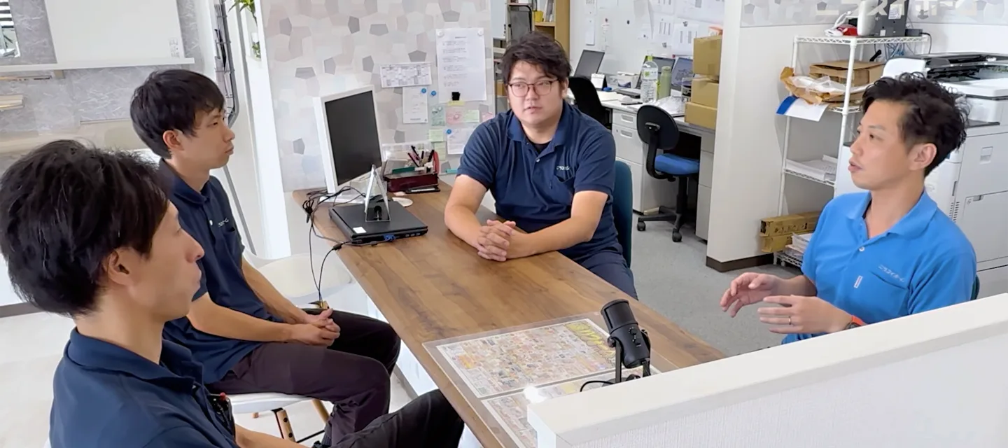 社員座談会の様子
